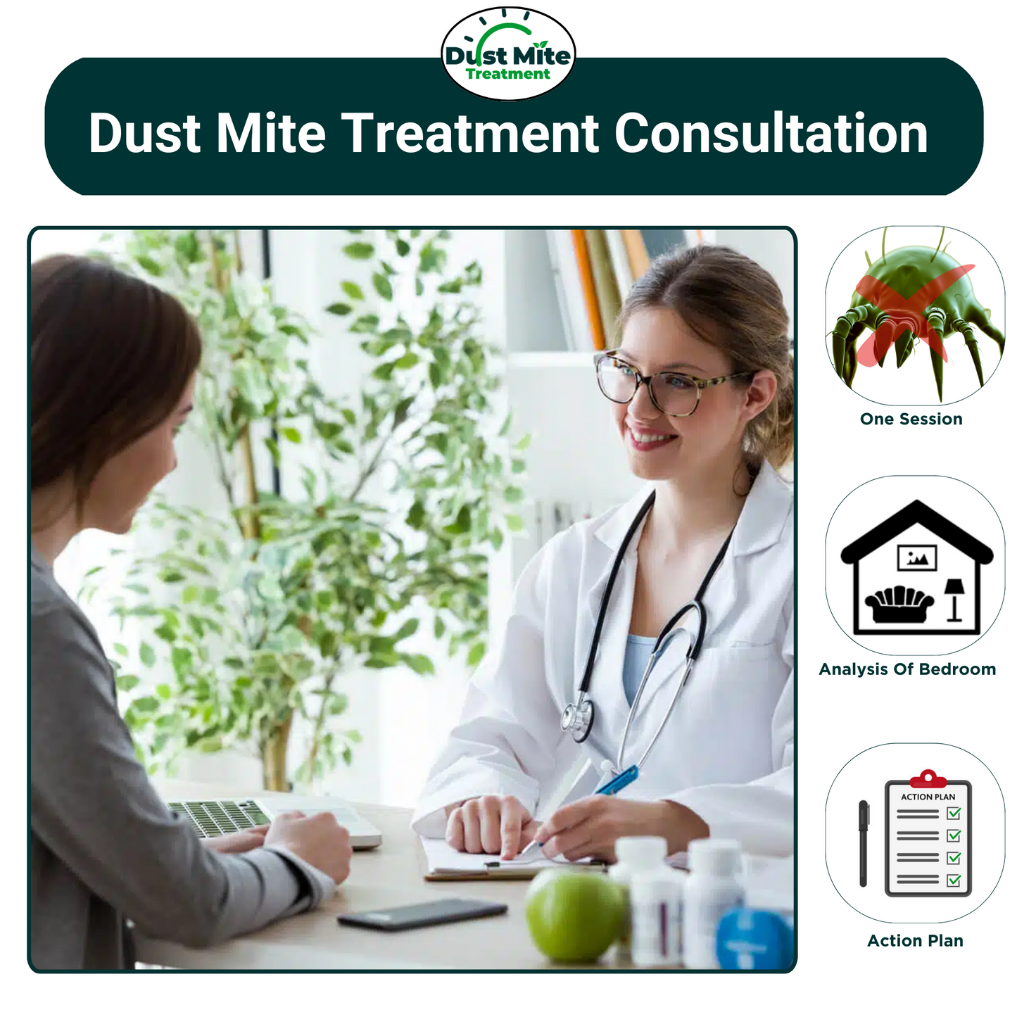 Dust Mite Allergy Treatment - Consultation