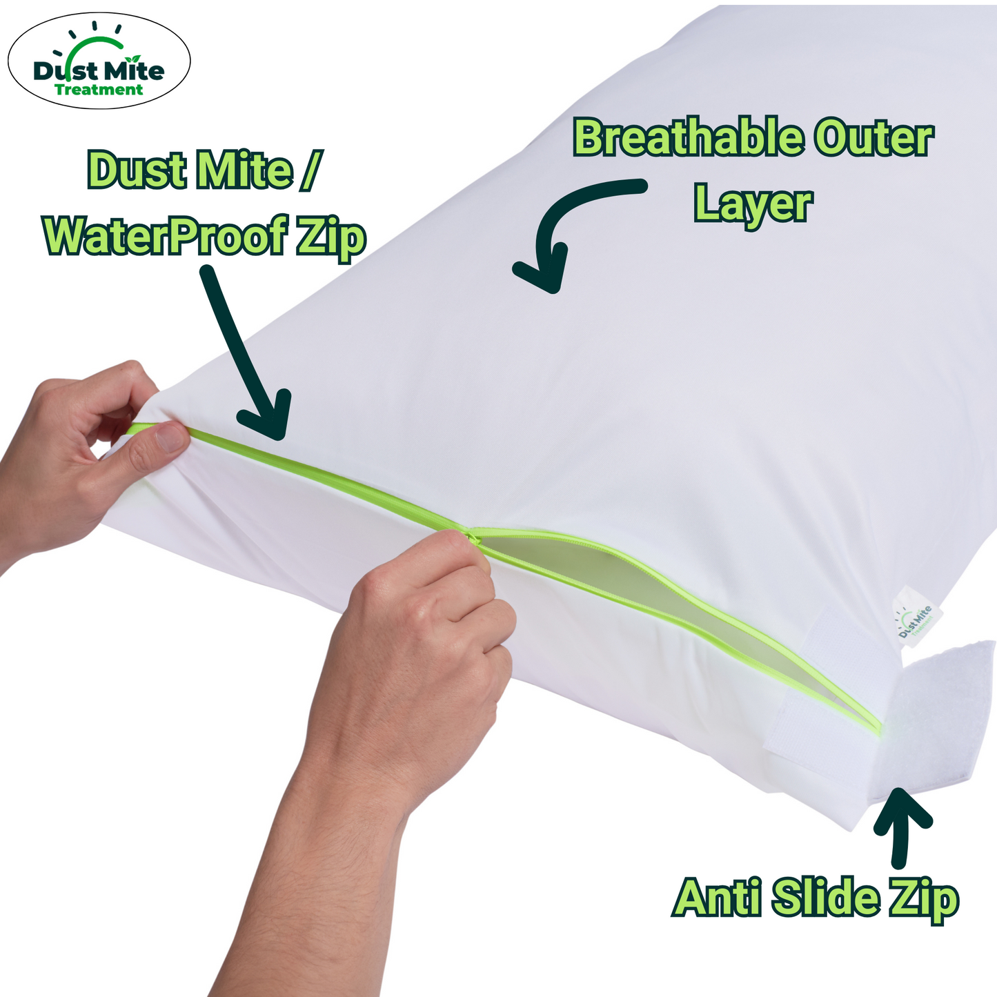 *Sold Out* Anti Allergy Pillow Cases |  Kills 100% Of Dust Mites In 7 Days